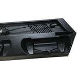 Suporte Multifuncional para Consola KJH PSLIM-03 com Ventoinha de Arrefecimento e Carregador para PS4 / SLIM, PSLIM-03