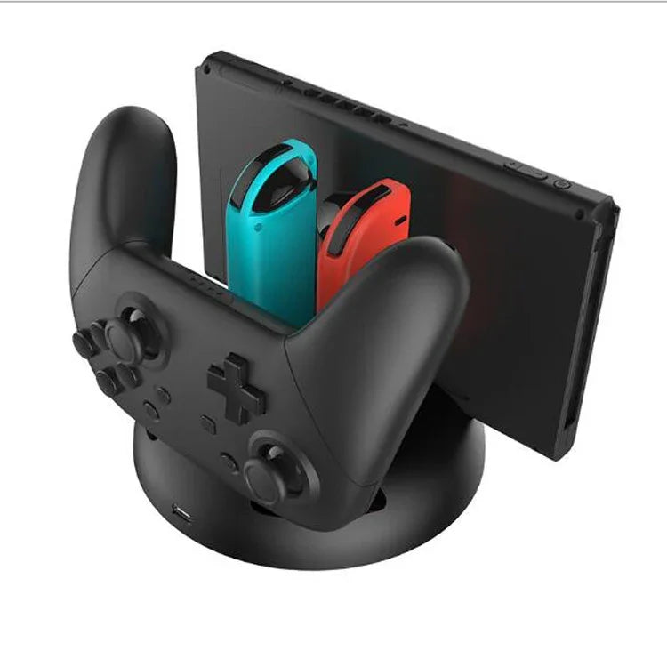 Base de Carregamento 4 em 1 IPEGA PG-SL003 para N-Switch/NS Lite e Comandos Joy-Con/Pro, PG-SL003