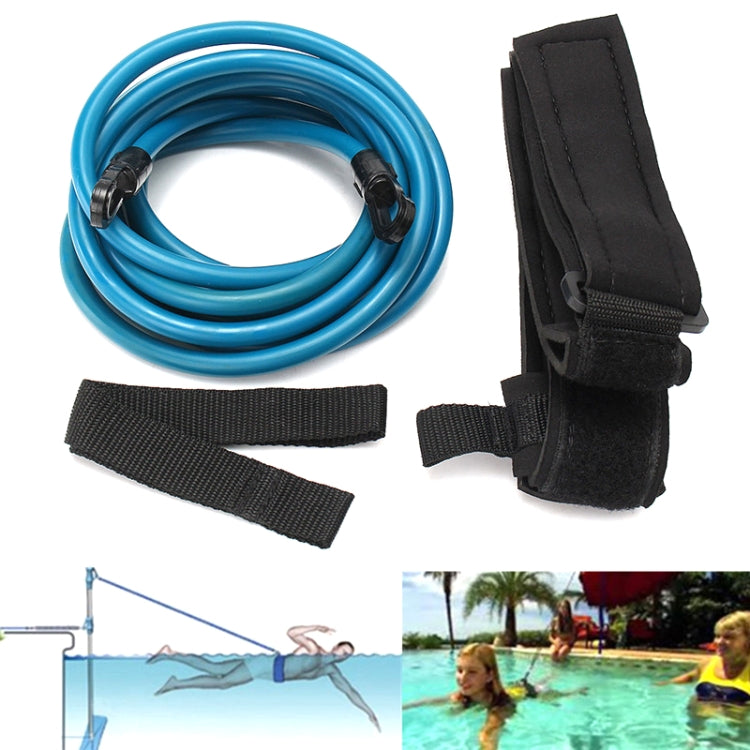 Equipamento de Treino de Resistência para Natação com Corda Elástica, 10 x 6 x 2m, 10 x 6 x 4m