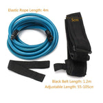 Equipamento de Treino de Resistência para Natação com Corda Elástica, 10 x 6 x 2m, 10 x 6 x 4m