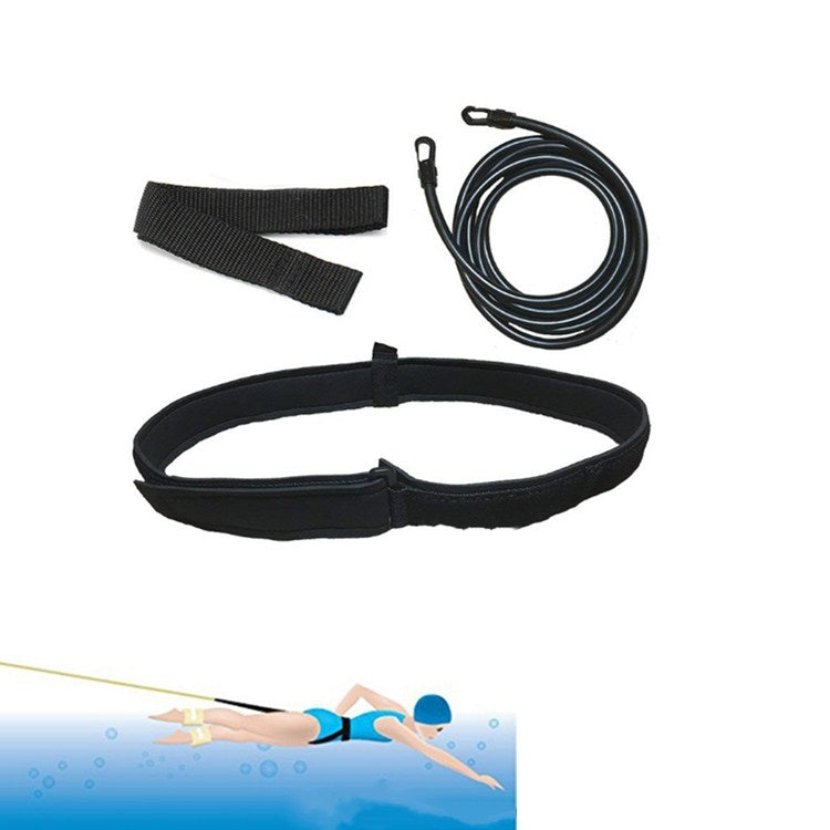 Equipamento de Treino de Resistência para Natação com Corda Elástica, 10 x 6 x 2m, 10 x 6 x 4m