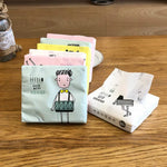 Guardanapo de Papel com Estampa Colorida de Desenho Animado para Uso Doméstico, Entrega de Cor Aleatória, Papel de Desenho Animado