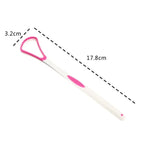 2 Unidades de Raspador para Limpeza da Língua para Remover Mau Hálito Escova de Língua Entrega de Cor Aleatória