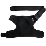 Correia de Ombro Ajustável para Desporto com Proteção Anti-riscos, Correias de Ombro com Proteção (Preto)