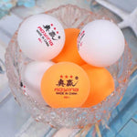 ROYING 10 PCS Bola de Treino Profissional de Ténis de Mesa ABS, Diâmetro: 40mm, Branco 3 Estrelas, Laranja 3 Estrelas