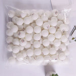 ROYING 10 PCS Bola de Treino Profissional de Ténis de Mesa ABS, Diâmetro: 40mm, Branco 3 Estrelas, Laranja 3 Estrelas