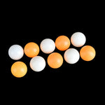 150 Bolas de Ténis de Mesa Sem Costura Sem Letra para Sorteios / Entretenimento, Diâmetro: 40mm