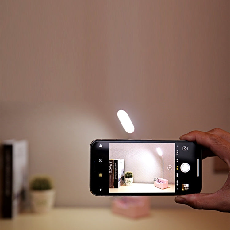 Candeeiro de secretária multifuncional criativo com proteção ocular LED com toque USB para quarto de estudante, com ventoinha, sem ventoinha