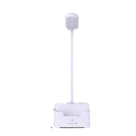 Candeeiro de secretária multifuncional criativo com proteção ocular LED com toque USB para quarto de estudante, com ventoinha, sem ventoinha