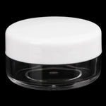 10 UN Mini Creme de Teste 5ml, Frasco de Plástico Cosmético, 5ml