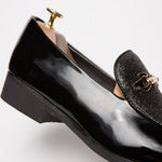 Sapatos Casuais Versáteis Estilo Britânico com Bico Apontado, Sapatos Slip-on para Homem, 38, 39, 40, 41, 42, 43, 44