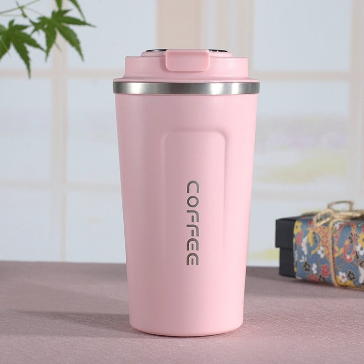Caneca térmica inteligente dupla em aço inoxidável 304 para café, caneca térmica para carro, copo térmico de viagem, 380ml branco, 380ml preto, 380ml verde, 380ml azul, 380ml rosa, 510ml branco, 510ml preto, 510ml verde, 510ml azul, 510ml rosa