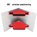 Magnetic Welding Positioner Triangular Strong Magnetic Holder, 25 Pounds, 50 Pounds, 75 Pounds