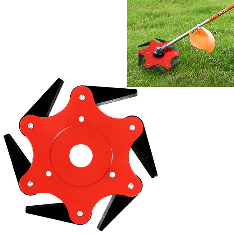 Máquina de Relva Lâmina de Relva Acessórios para Cortador de Relva, 6 Folhas