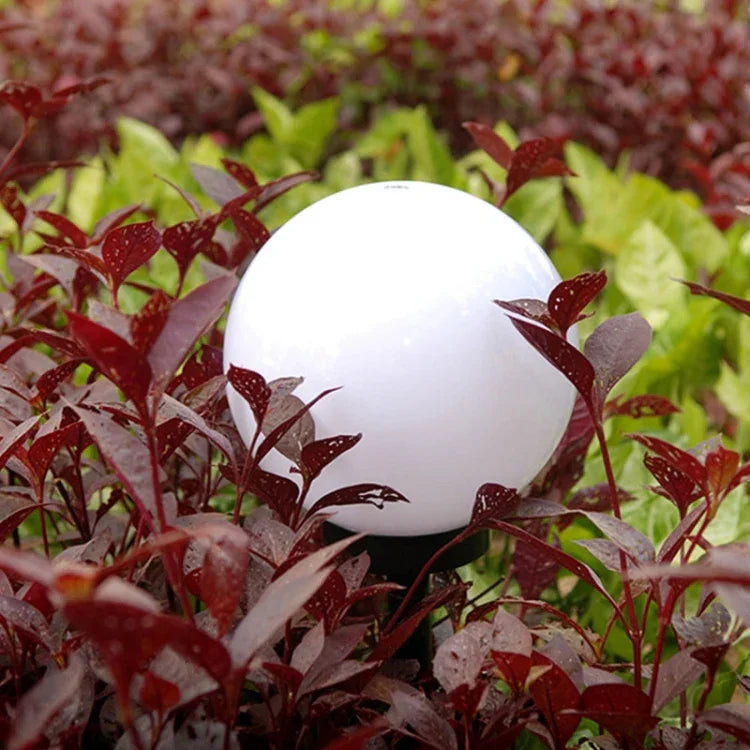2 unidades de luz solar impermeável para chão exterior, decoração de relvado e paisagem