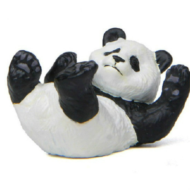 Ornamentos de Bonecos de Micro Paisagem em Forma Múltipla Panda Life, Panda Sentado, Panda a Escalar, Panda deitado de Barriga para Baixo, Panda deitado