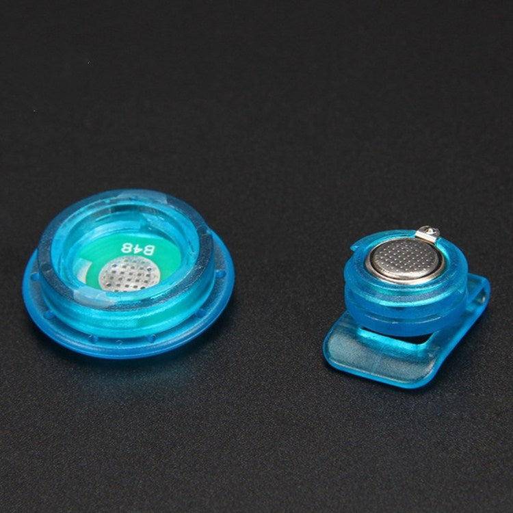 Luz de Clipe para Sapatos LED Mini, Luz de Aviso para Corrida Noturna ao Ar Livre, 10 Unidades