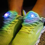 Luz de Clipe para Sapatos LED Mini, Luz de Aviso para Corrida Noturna ao Ar Livre, 10 Unidades
