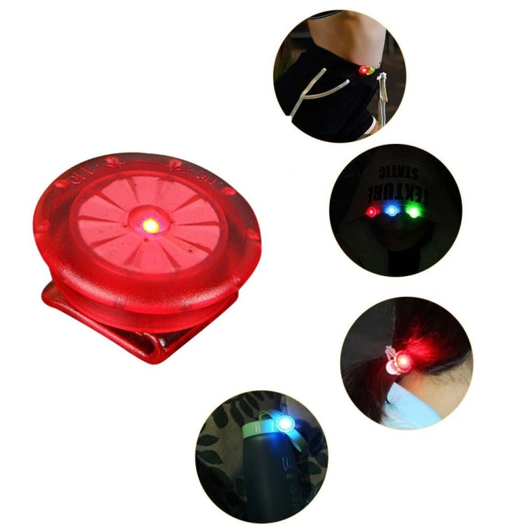 Luz de Clipe para Sapatos LED Mini, Luz de Aviso para Corrida Noturna ao Ar Livre, 10 Unidades