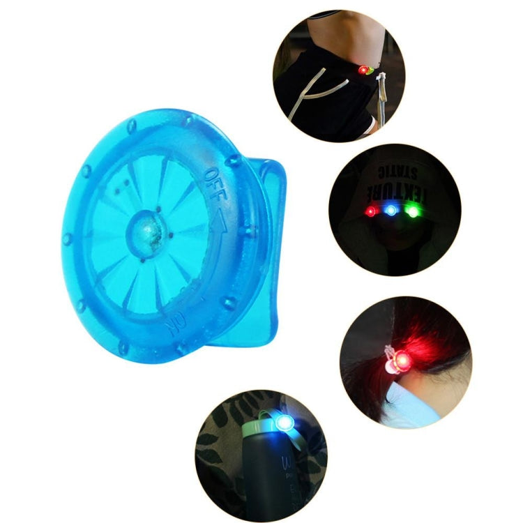 Luz de Clipe para Sapatos LED Mini, Luz de Aviso para Corrida Noturna ao Ar Livre, 10 Unidades