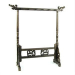 Suporte de Pincel de Pendurador para Pincel Chinês de Madeira, 6 Penduradores, Material de Caligrafia com 12 Pinos, Pendurador