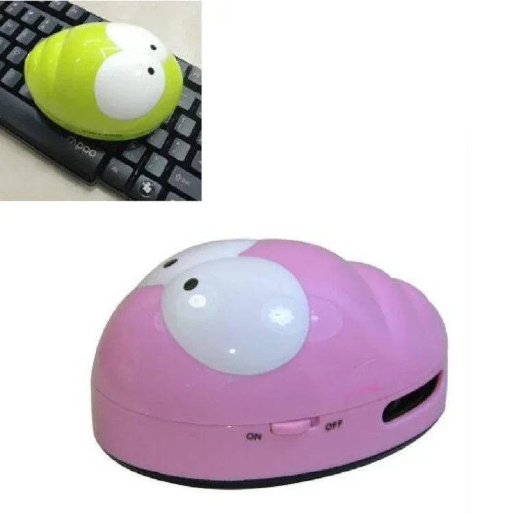 Mini Limpa Teclados Portátil Bonito em Forma de Besouro para Secretária
