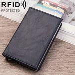 Magnetic RFID Bag Multifunctional Aluminum Automatic Pop-up Credit Card Package