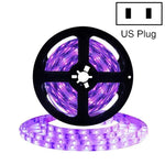 Tira de Luz LED UV Roxa 2835 SMD, Luz Decorativa, Tira Impermeável 5m, Tira Impermeável 10m, Placa Nua 5m, Placa Nua 10m