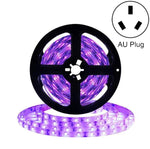 Tira de Luz LED UV Roxa 2835 SMD, Luz Decorativa, Tira Impermeável 5m, Tira Impermeável 10m, Placa Nua 5m, Placa Nua 10m