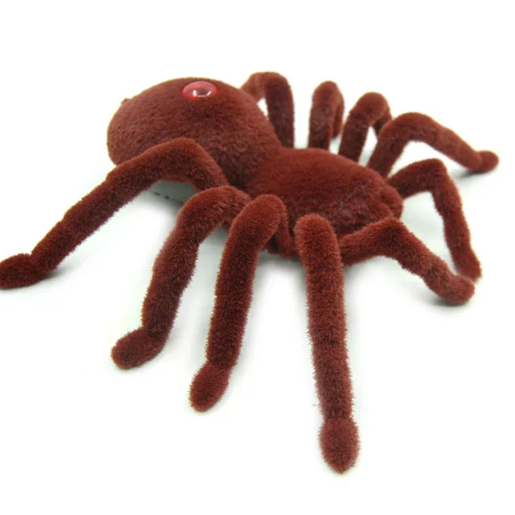 Brinquedo Elétrico de Animal com Controlo Remoto Infravermelho Modelo de Aranha Simulada, Modelo de Aranha Simulada