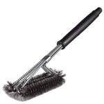 Escova de Fio para Limpeza de Grelhador Grande para Churrasco, Comprimento: 44cm