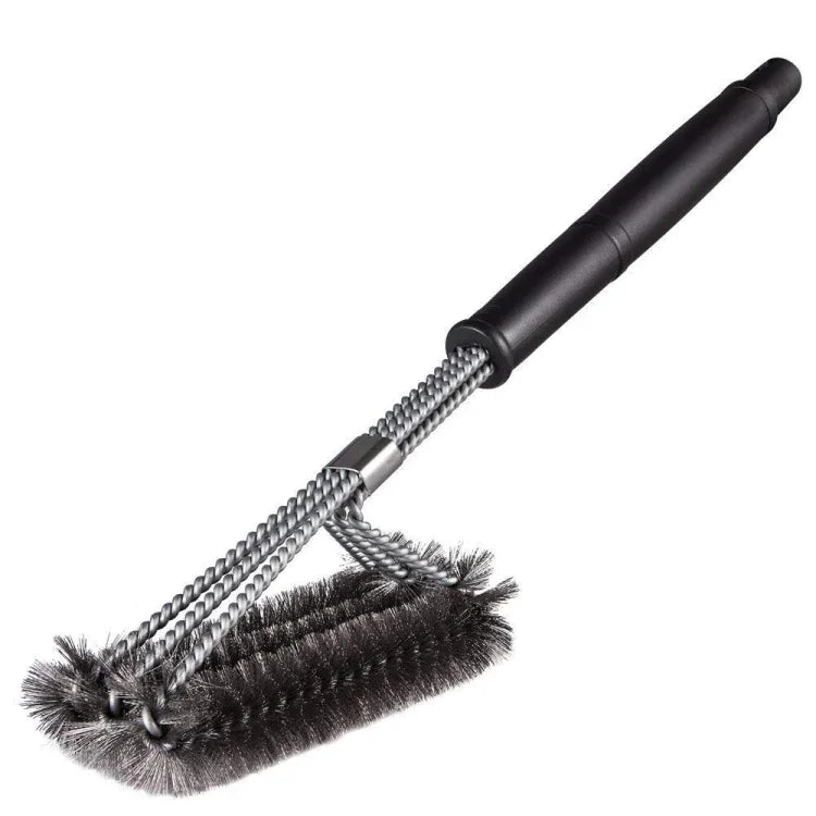 Escova de Fio para Limpeza de Grelhador Grande para Churrasco, Comprimento: 44cm