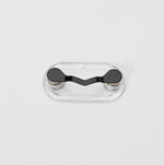 Suporte Magnético para Óculos Broche Magnético Placa de Número Clipe para Óculos de Auscultador, Preto, Prateado, Diamante Branco, Diamante Colorido