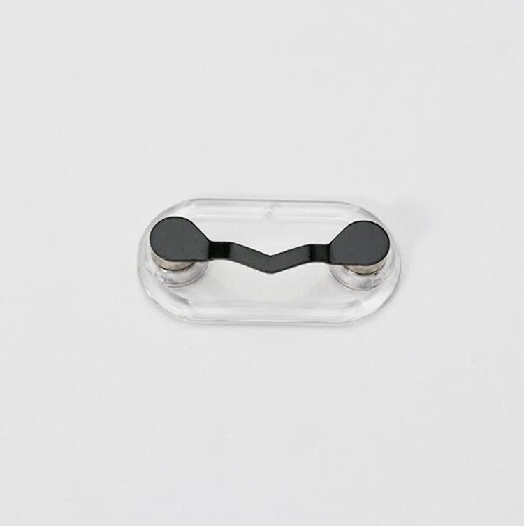 Suporte Magnético para Óculos Broche Magnético Placa de Número Clipe para Óculos de Auscultador, Preto, Prateado, Diamante Branco, Diamante Colorido