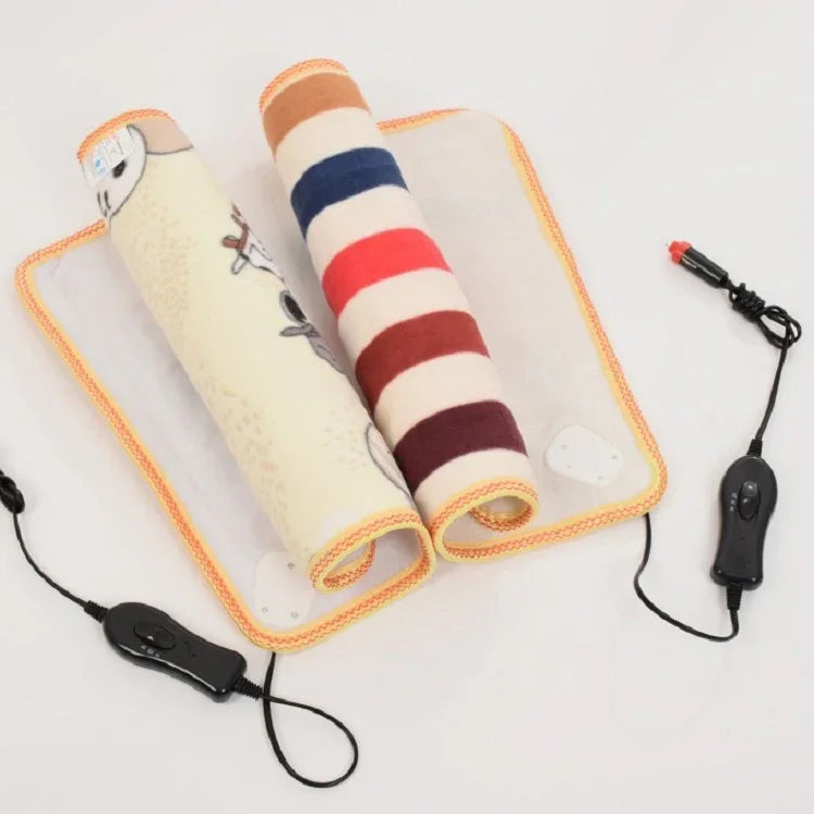 Tapete Aquecedor para Cama com Animais Almofada de Aquecimento Tapete de Aquecimento para Inverno Tapete de Pelúcia Manta Elétrica Almofada de Aquecimento para Assento, 45x45cm 220V Plug CN