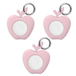 3 Unidades de Capa em Silicone para Localizador Anti-perda para AirTag 2ª Geração / AirTag 1ª Geração Versão Apple