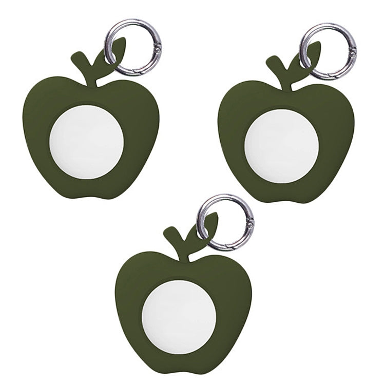 3 Unidades de Capa em Silicone para Localizador Anti-perda para AirTag 2ª Geração / AirTag 1ª Geração Versão Apple