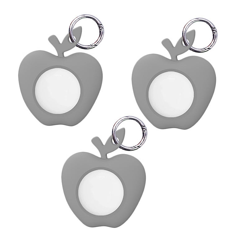 3 Unidades de Capa em Silicone para Localizador Anti-perda para AirTag 2ª Geração / AirTag 1ª Geração Versão Apple