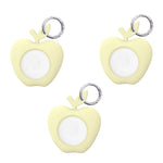 3 Unidades de Capa em Silicone para Localizador Anti-perda para AirTag 2ª Geração / AirTag 1ª Geração Versão Apple