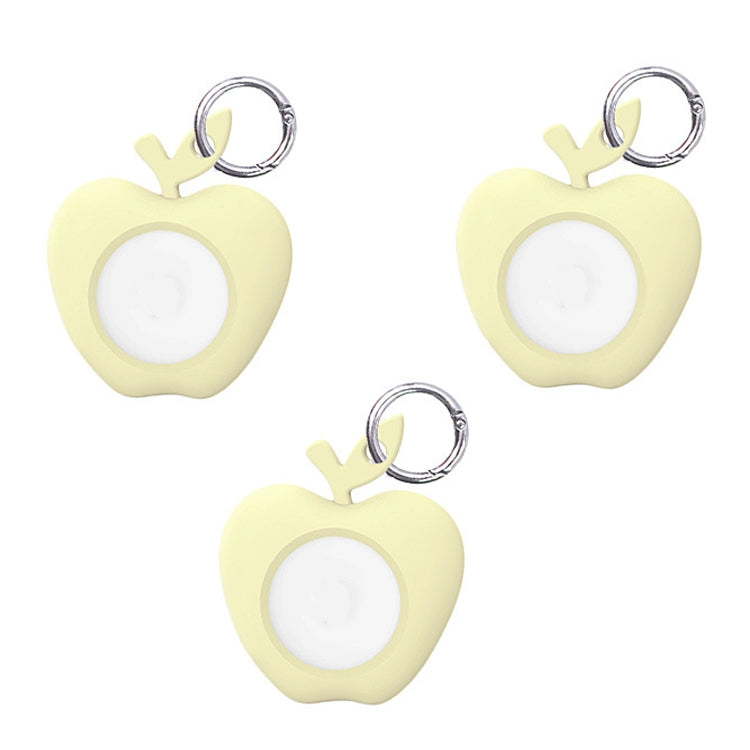 3 Unidades de Capa em Silicone para Localizador Anti-perda para AirTag 2ª Geração / AirTag 1ª Geração Versão Apple