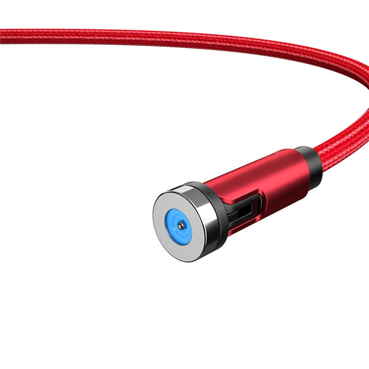CC56 Tampa Anti-Pó Rotativa com Fio Magnético, Comprimento do Cabo: 2m, Cabeça Android 2m, Micro USB 2m, Cabeça Tipo-C 2m, Cabeça 8Pin 2m, Cabo 2m + Três Cabeças, 2m + 8Pin + Tipo-C/USB-C + Micro USB, Cabo 2m