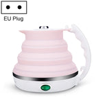 Chaleira elétrica portátil dobrável de silicone inteligente com temperatura constante para viagem e campismo, Plugue US, Plugue EU