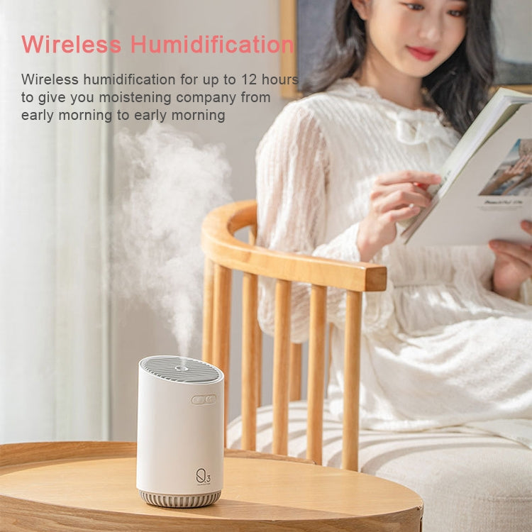 Humidificador Sem Fios Q3 Mini USB Recarga Purificador de Ar Portátil