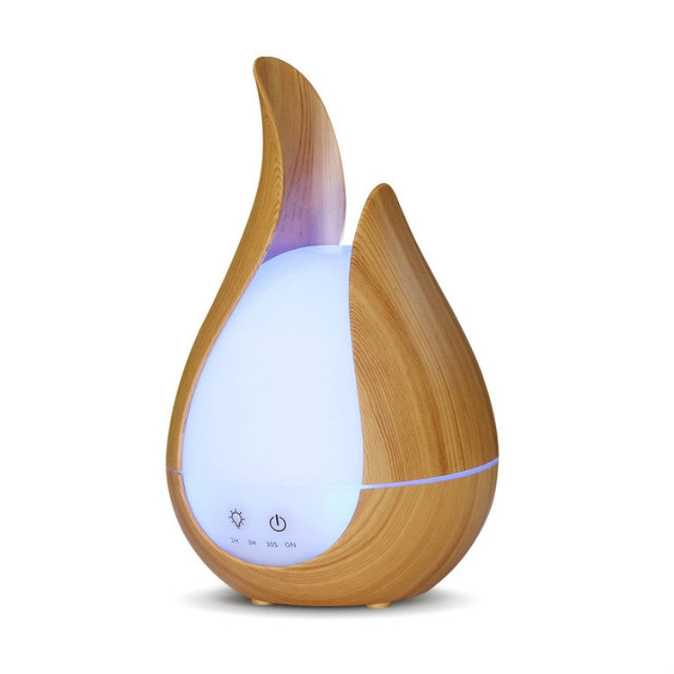 Humidificador de Ar por Ultrassom 200ml Difusor de Óleo Essencial Aroma Luz Noturna LED 7 Cores Criador de Névoa Fria, Plug UK, Plug EU