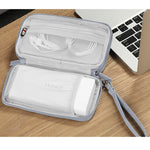 Bolsa de Armazenamento para Organizador de Cabo de Dados USB e Carregador Digital BUBM, Estojo de Viagem para Auriculares e Power Bank