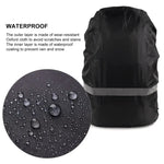 Capa de Chuva para Mochila Refletora, Impermeável e à Prova de Poeira, Portátil e Ultraligeira para Bolsa de Ombro, XS, S, M, L, XL
