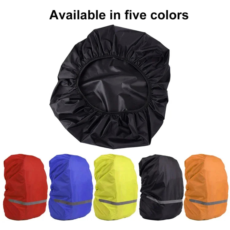Capa de Chuva para Mochila Refletora, Impermeável e à Prova de Poeira, Portátil e Ultraligeira para Bolsa de Ombro, XS, S, M, L, XL