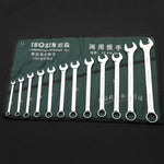TUOSEN Conjunto de Chaves de Uso Duplo Manual para Ferramentas, 10 em 1, 12 em 1, 14 em 1, 15 em 1