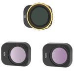 Filtros para Câmara JSR Para Mini 3 Pro, 3 em 1 CPL+ND8+ND16, 4 em 1 Estrela+CPL+ND8+ND16, 4 em 1 ND8+ND16+ND32+ND64, 4 em 1 ND8-PL+ND16-PL+ND32-PL+ND64-PL, 6 em 1 UV+CPL+ND8+ND16+ND32+ND64