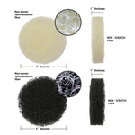 19 em 1 Kits de Almofadas de Escova Hexagonais de Nylon para Furadeira Eléctrica Doméstica, Disco de Lixar e Esfregar, 19 em 1